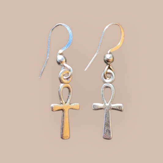 ANKH CHARM EARRINGS 