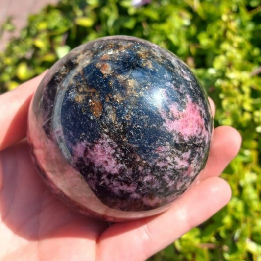 RHODONITE SPHERE 6CM