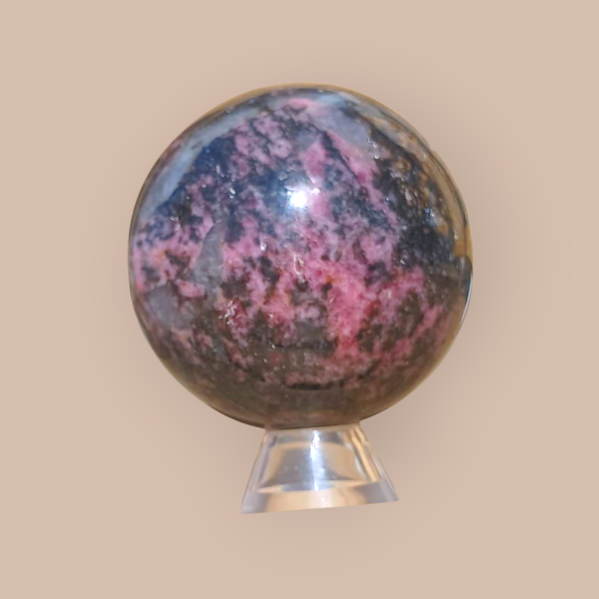 RHODONITE SPHERE 6CM