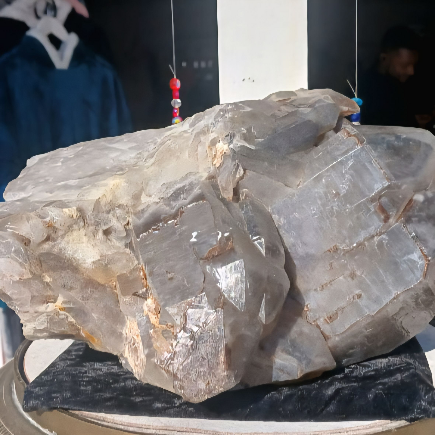 SMOKEY QUARTZ CLUSTER 24CM