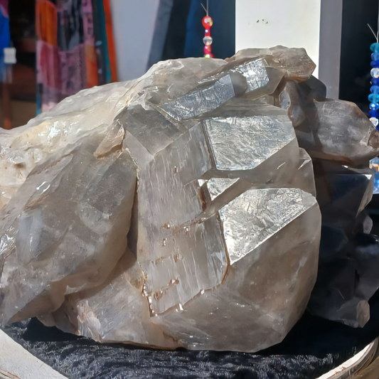 SMOKEY QUARTZ CLUSTER 24CM