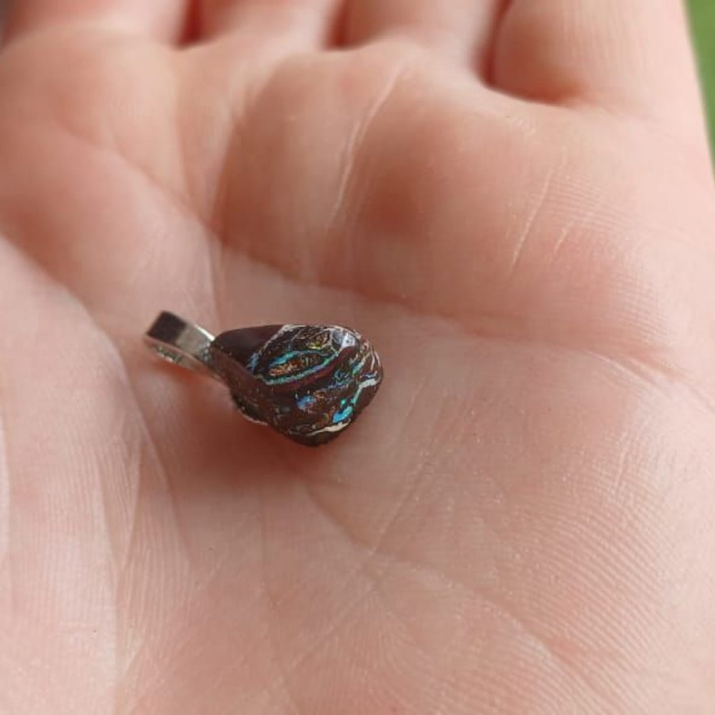AUSTRALIAN BOULDER OPAL PENDANT