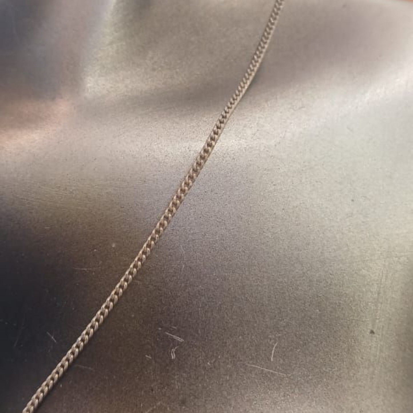 STERLING SILVER CHAIN 60cm