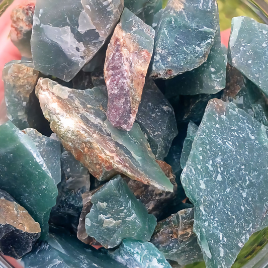 NATURAL JADE ROUGH SMALL