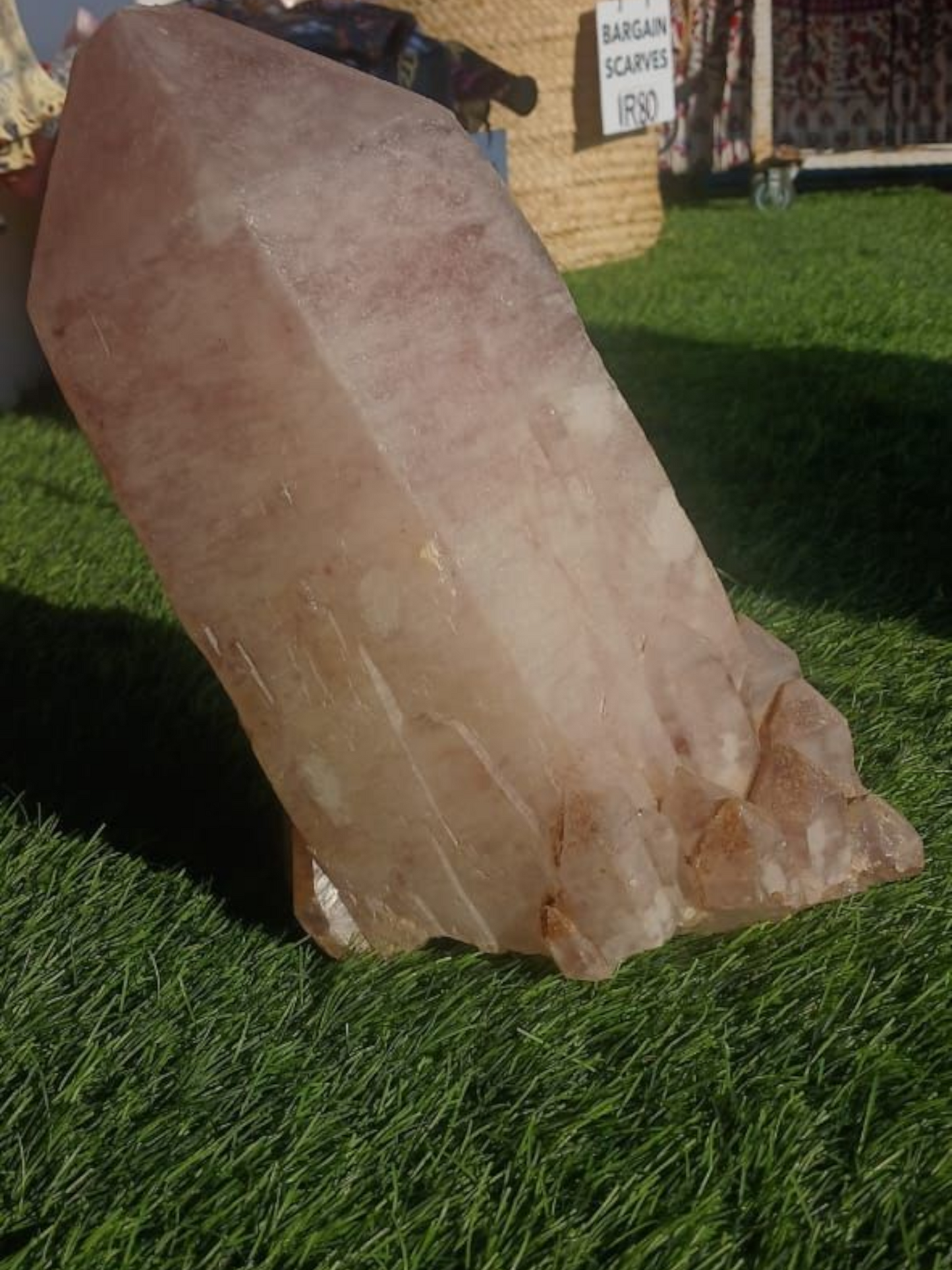 PINK QUARTZ ARTONVILLA MINE RARE FIND
