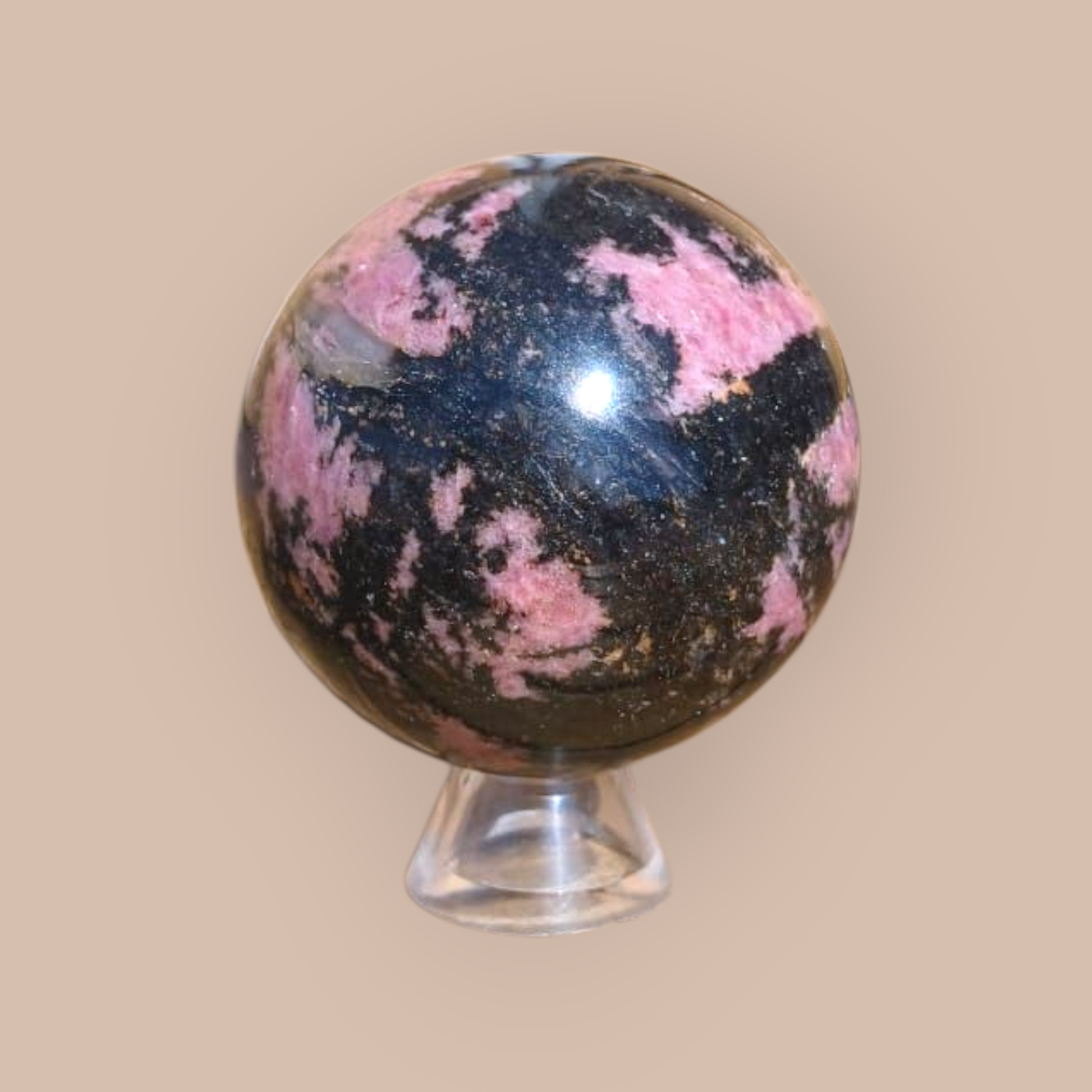 RHODONITE SPHERE 6CM