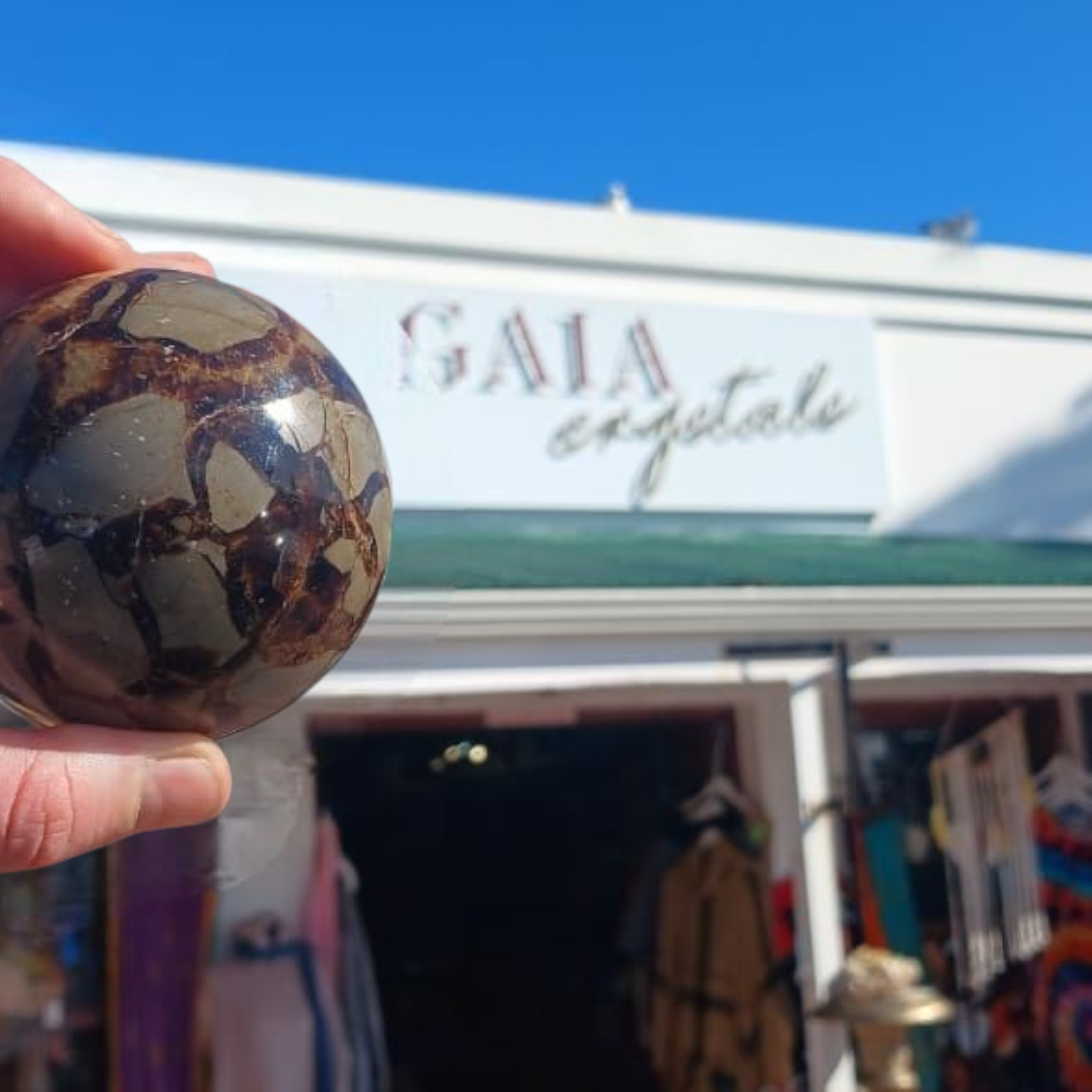 POLISHED SEPTERYE SPHERE 6CM