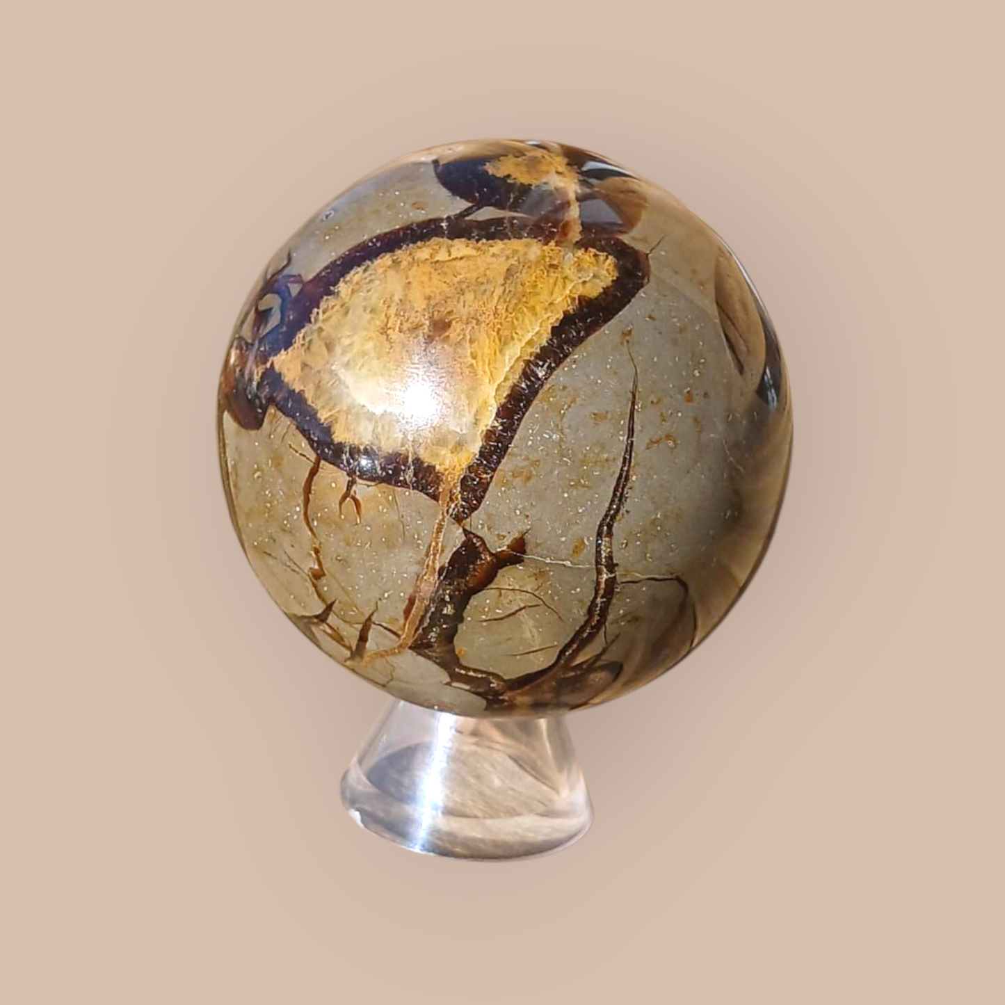 POLISHED SEPTERYE SPHERE 6CM