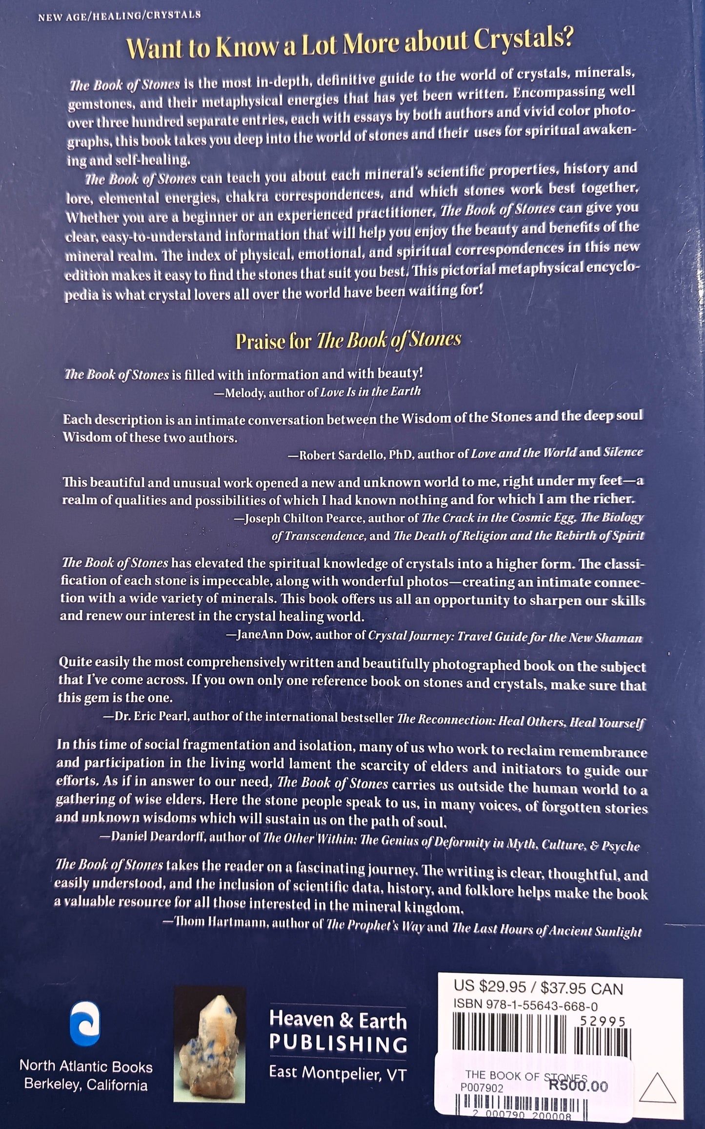 The Book Of Stones By: Robert Simmons And Naisha Ahsian