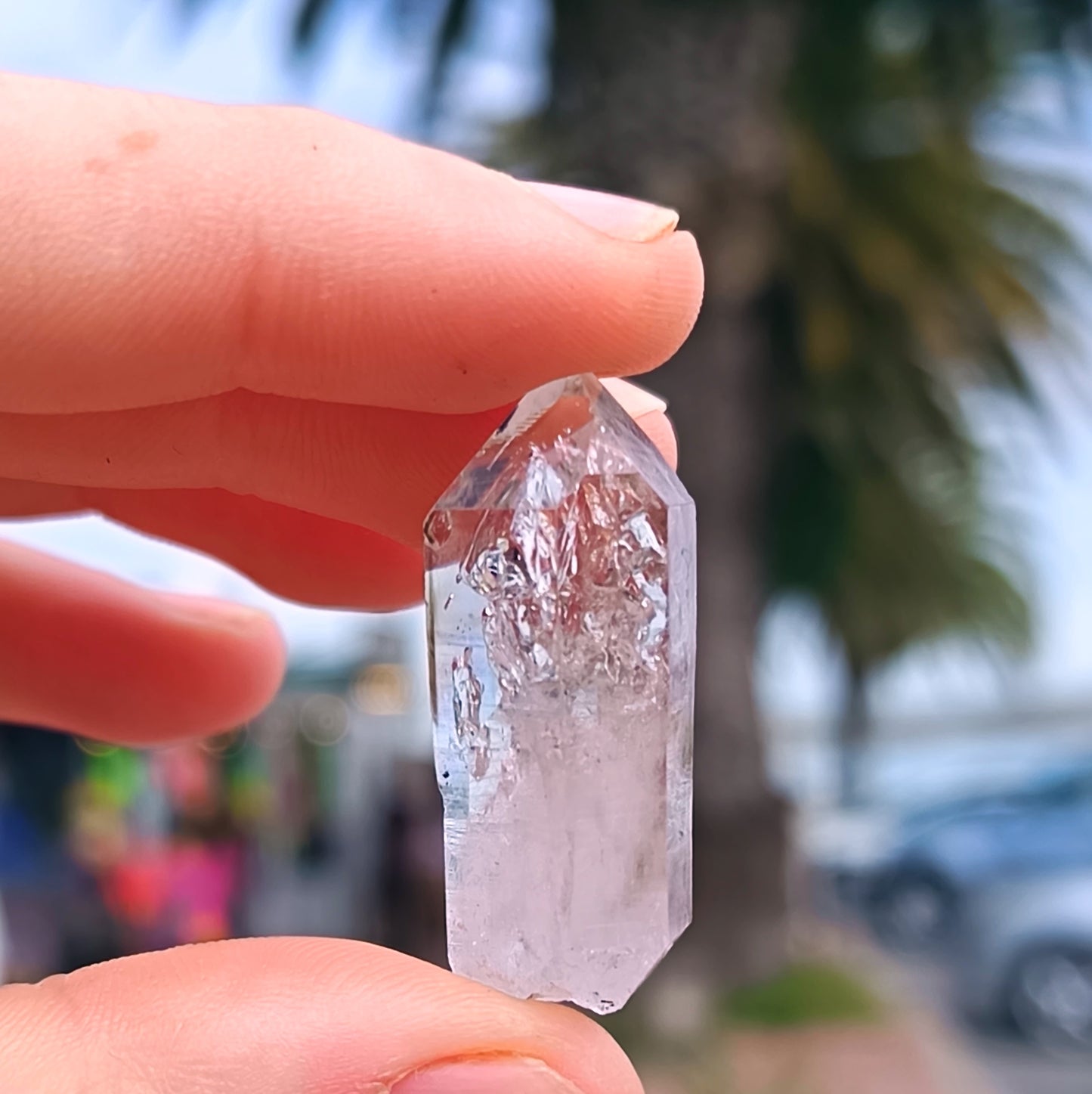 Enhydro Clear Quartz Point From Erongo - 9g