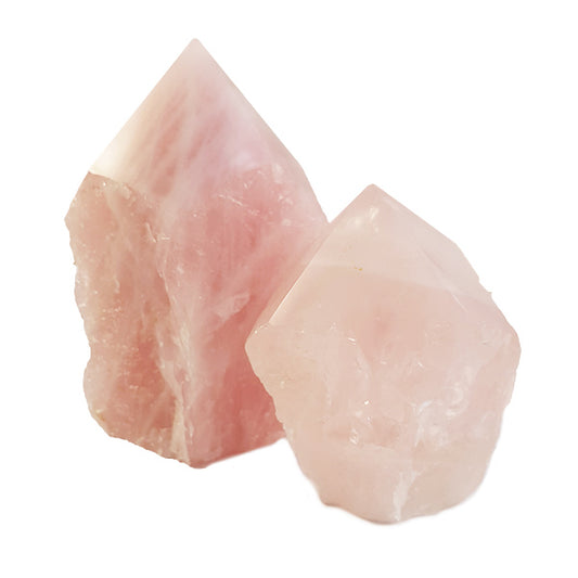 ROSE QUARTZ POLISHED POINT