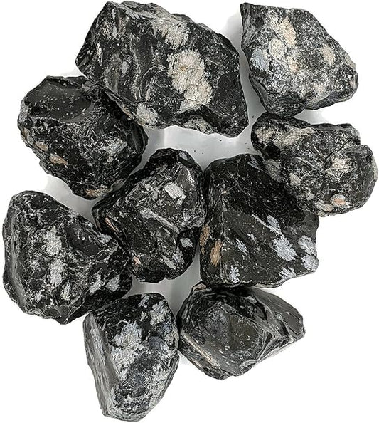 SNOWFLAKE OBSIDIAN RAW BIG PIECES 