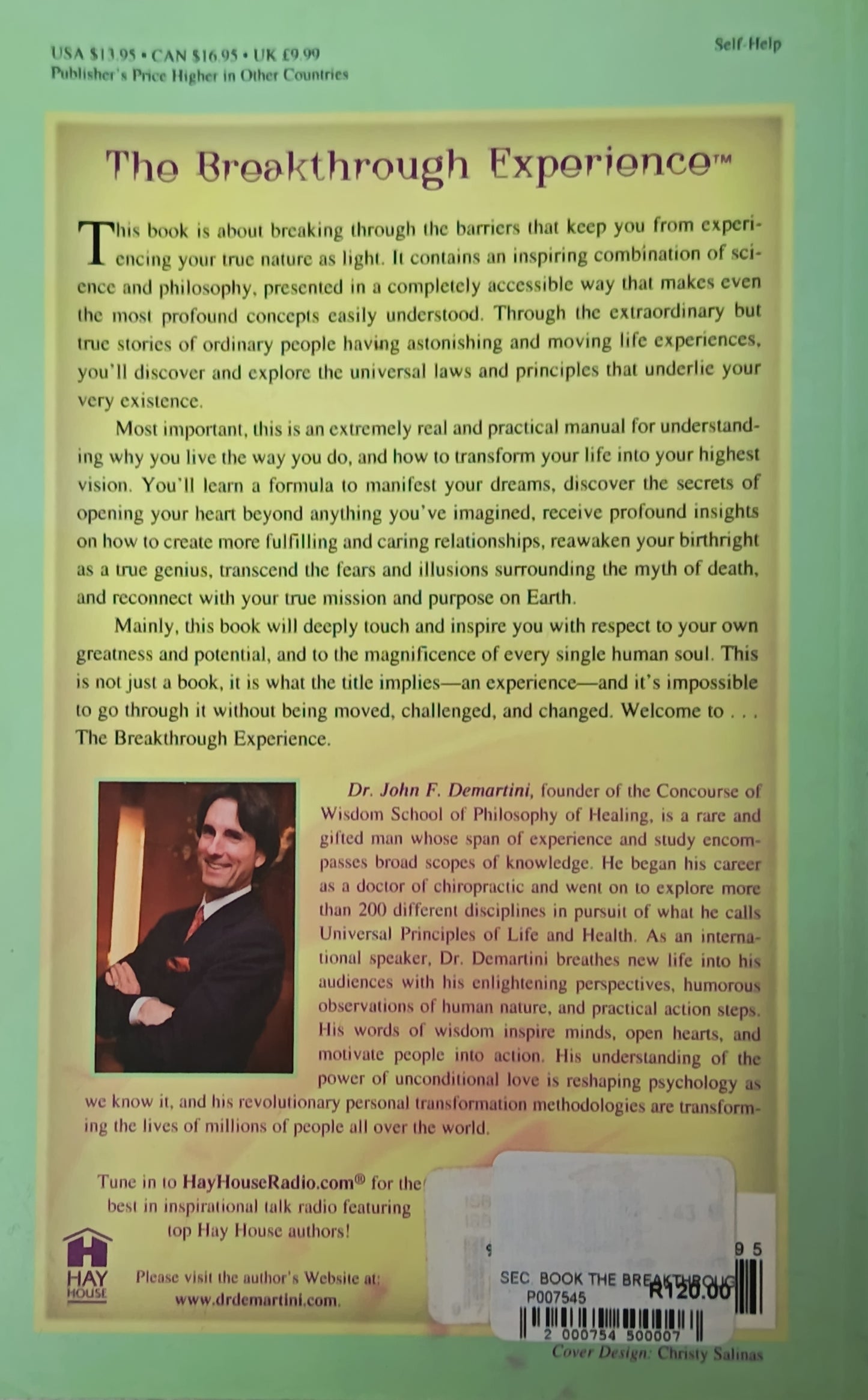 The Breakthrough Experience by Dr. John F. Demartini