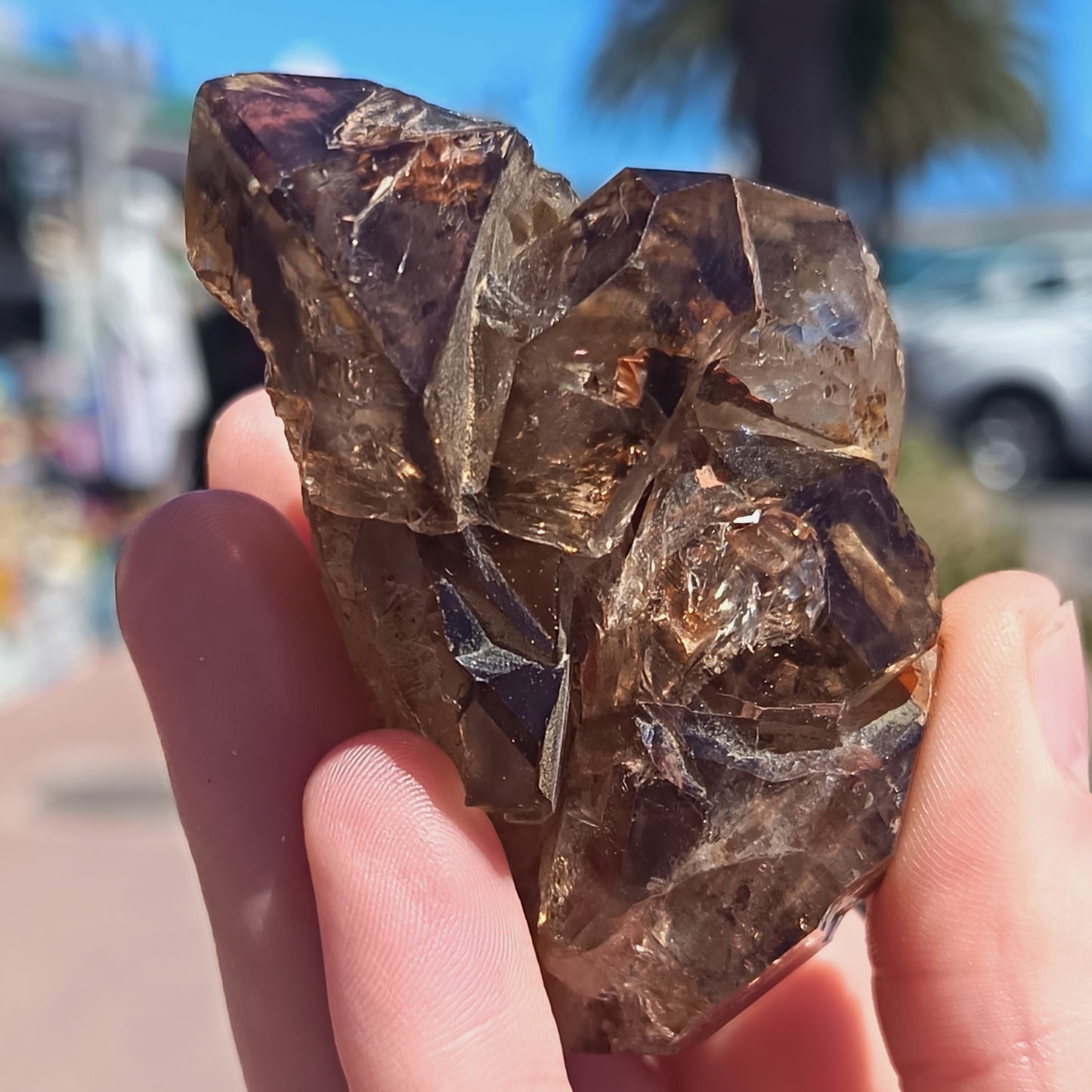 Elestial Smokey Brandberg - 87g