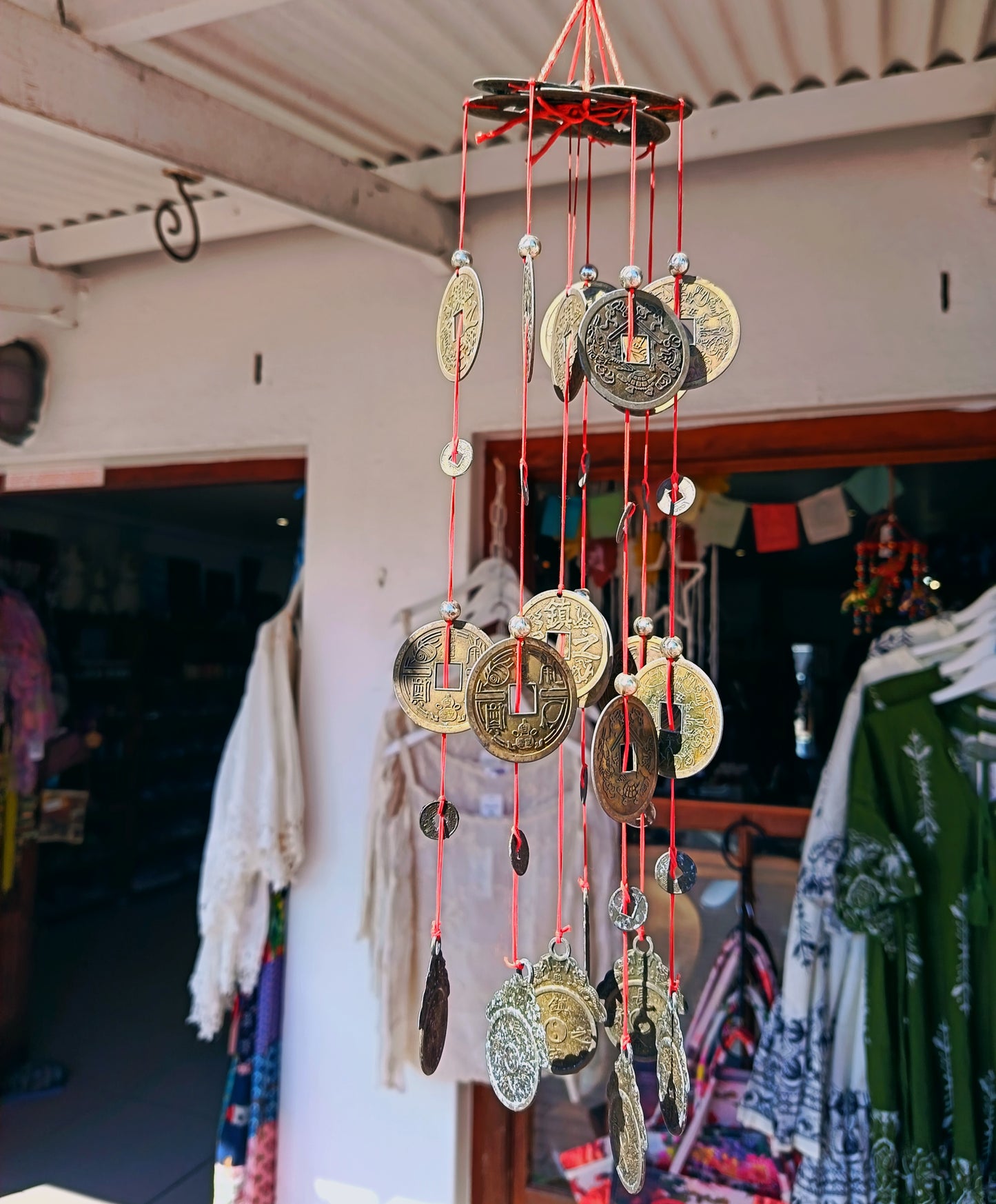 Chinese Coins Chimes Large