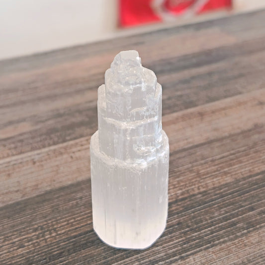 Selenite Tower 6CM