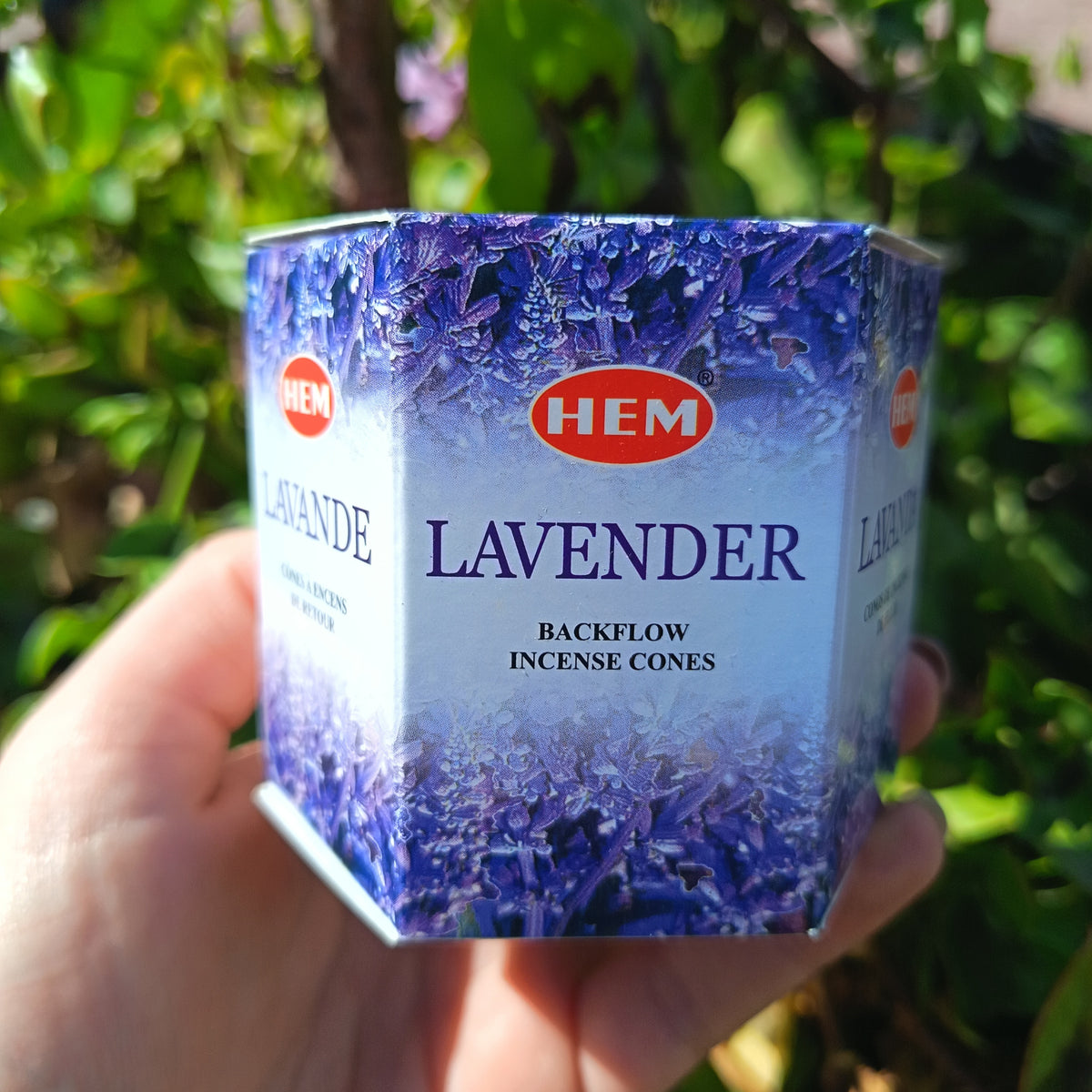LAVENDER HEM INCENSE CONE BACKFLOW 40S