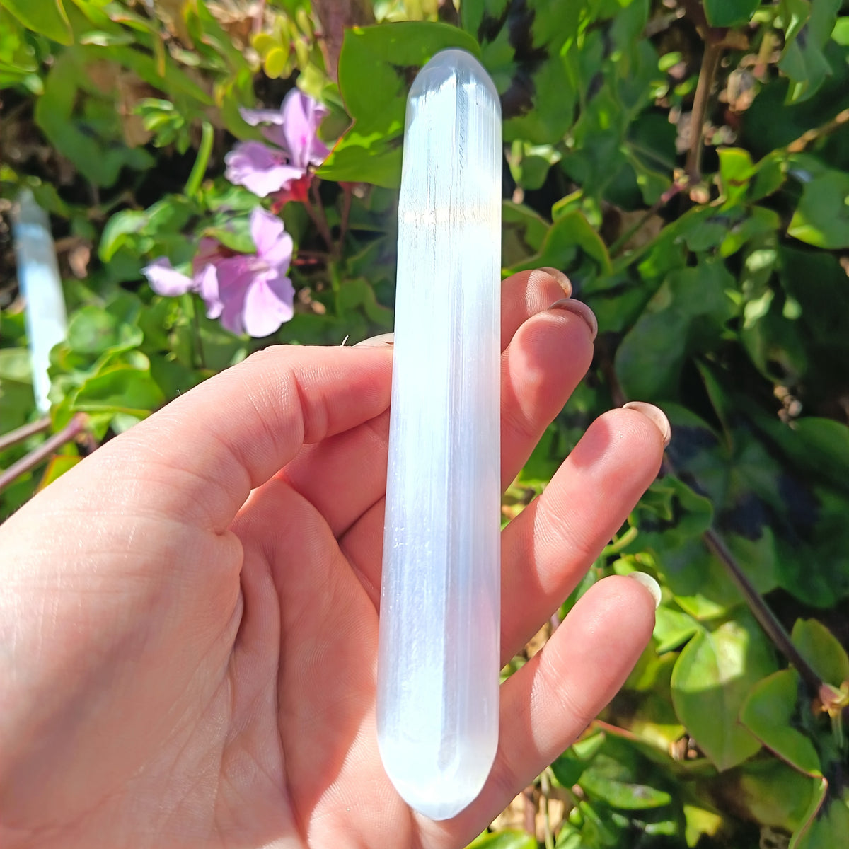 Selenite Wand