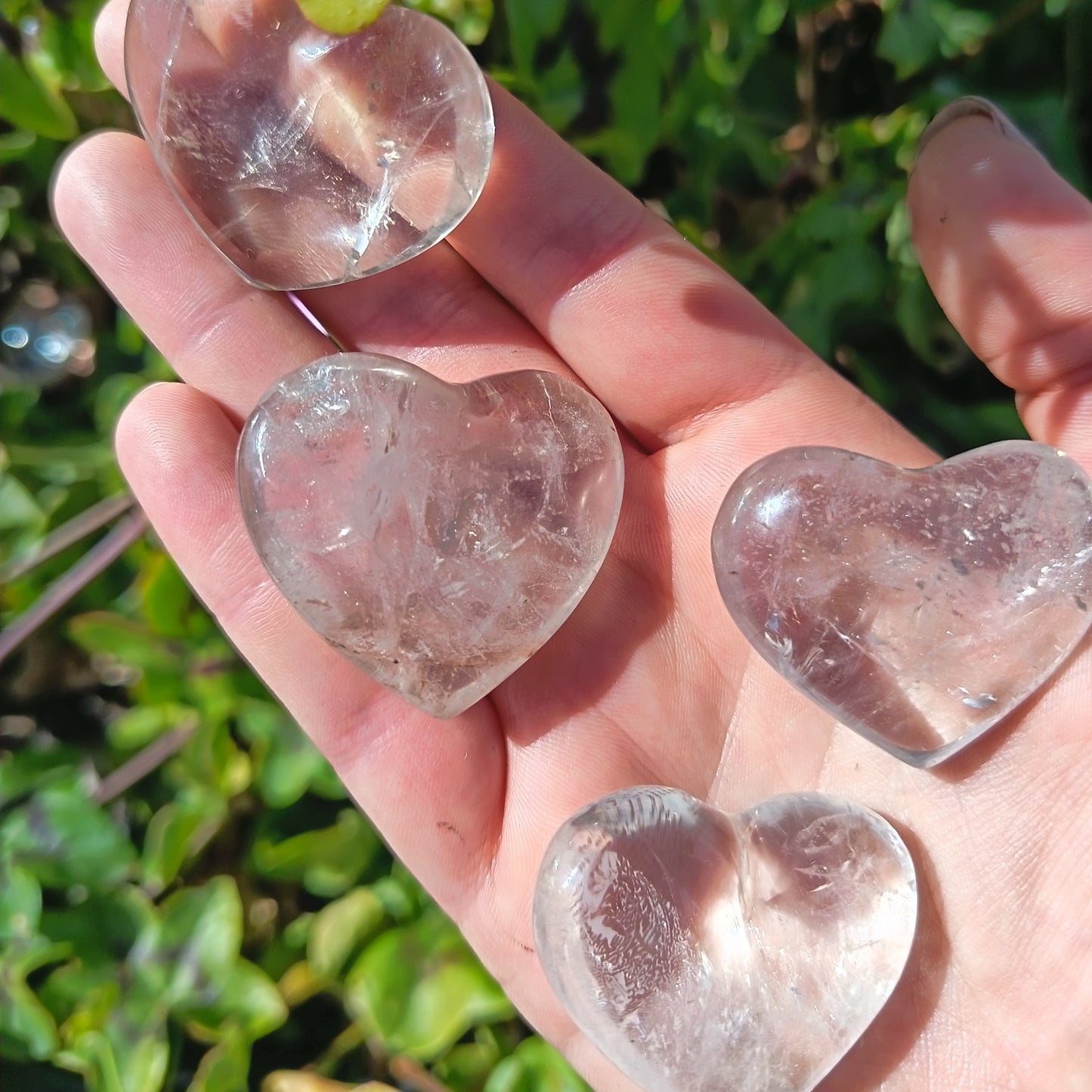 Clear Quartz Heart