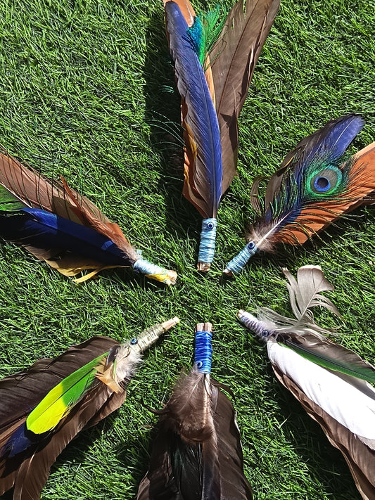 Smudge Feathers