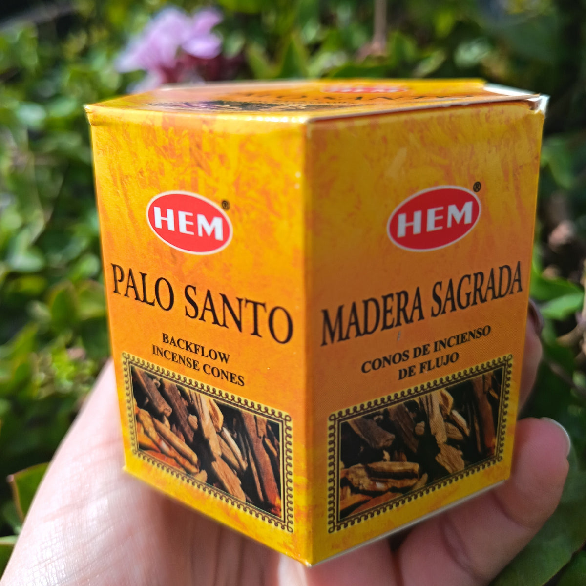 INCENSE CONES HEM PALO SANTO 40S BACKFLOW