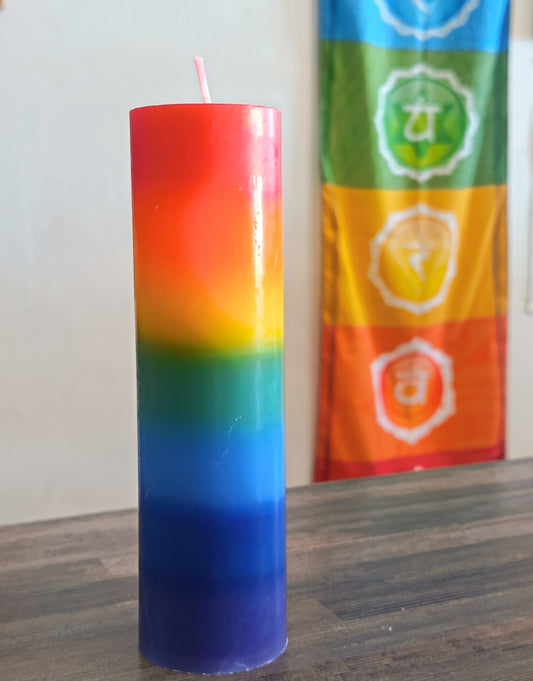 Candle Chakra Stack
